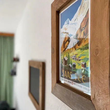 Haus Alpalin - Adjacent 'mischabel', Cosy, Lägenhet Saas Fee
